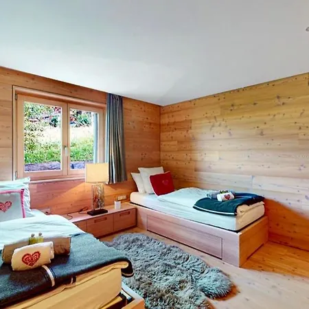 Chalet Les Moulins 5 Cheminee Piscine Sauna Parking Prive