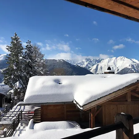 Chalet Les Moulins 5 Cheminee Piscine Sauna Parking Prive Verbier
