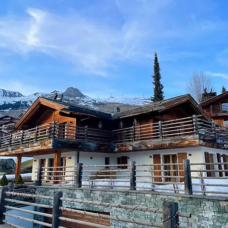 Les Moulins 5 Cheminee Piscine Sauna Parking Prive Chalet