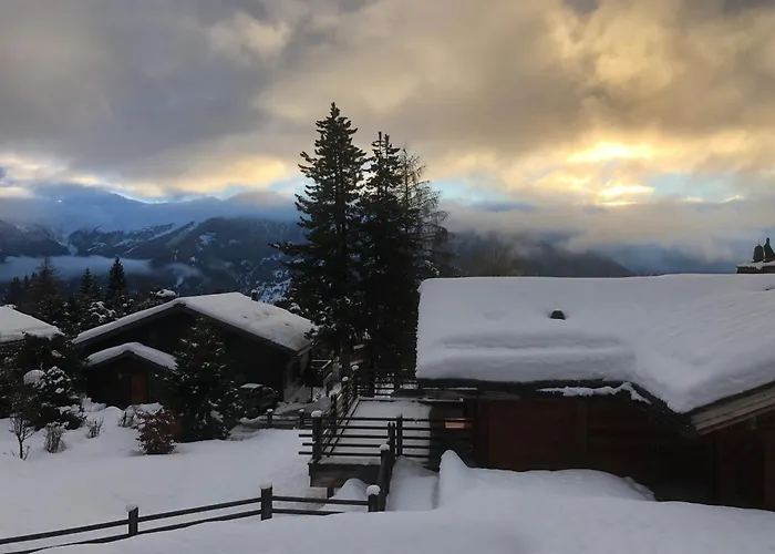 Les Moulins 5 Cheminee Piscine Sauna Parking Prive Domek alpejski *