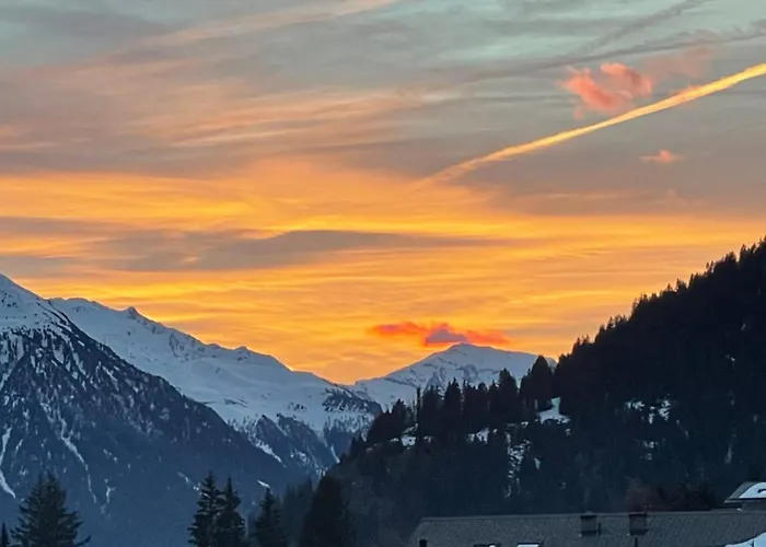 Domek alpejski Les Moulins 5 Cheminee Piscine Sauna Parking Prive