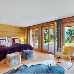Les Moulins 5 Cheminee Piscine Sauna Parking Prive Verbier